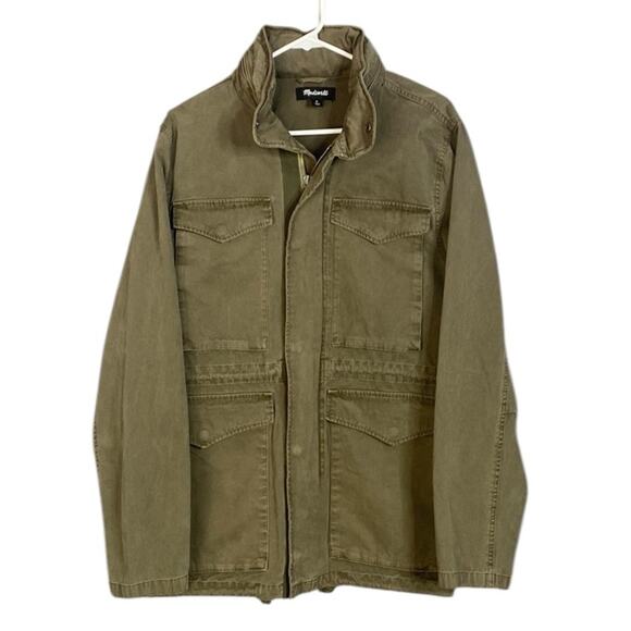 Madewell Men's Field Jacket in Green Men's Small - Picture 3 of 8